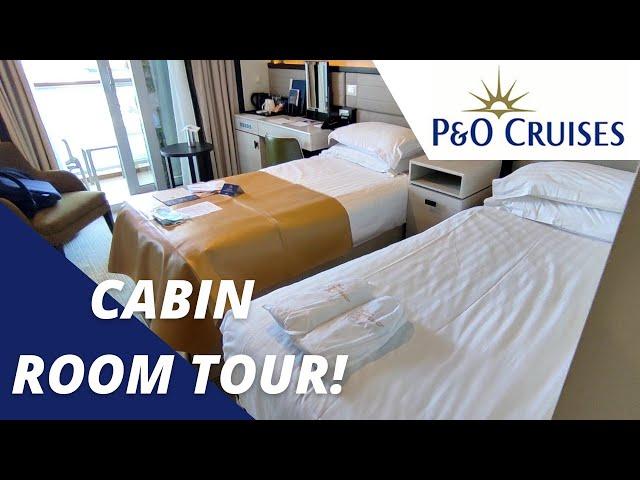 Brittania Cruise G432 Restricted View Balcony Cabin Tour!