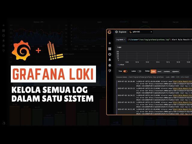 Tutorial Grafana Loki  - Mengelola Banyak Log Dalam Satu Platform