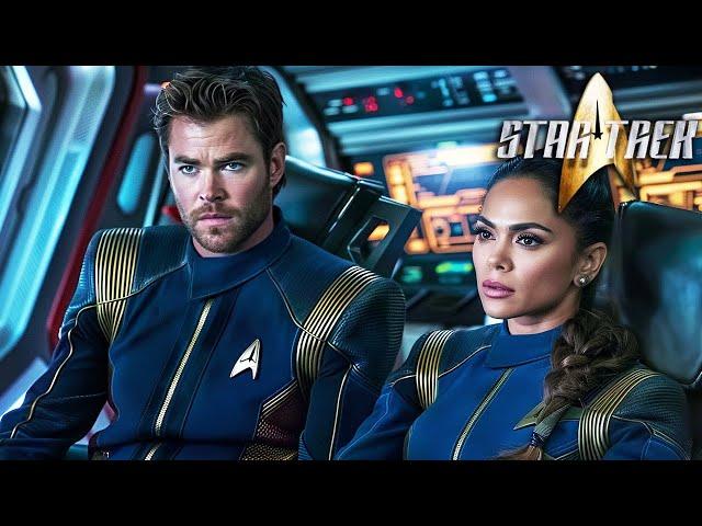 STAR TREK 4 First Look (2025) With Chris Hemsworth & Zoë Saldaña