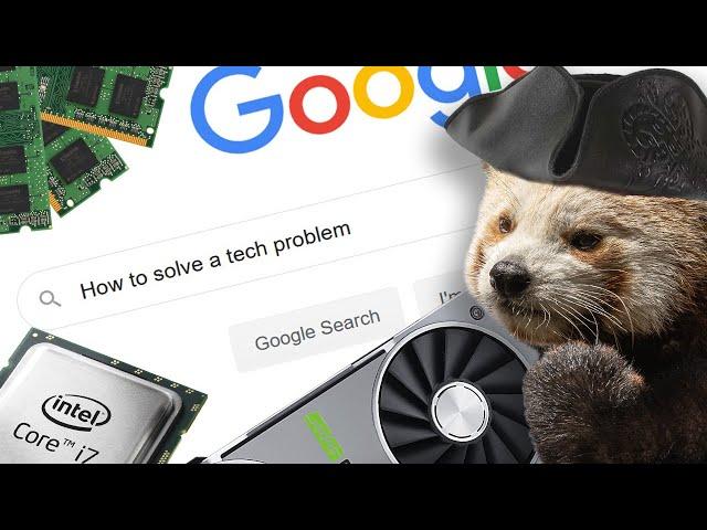 When You Google A Tech Problem