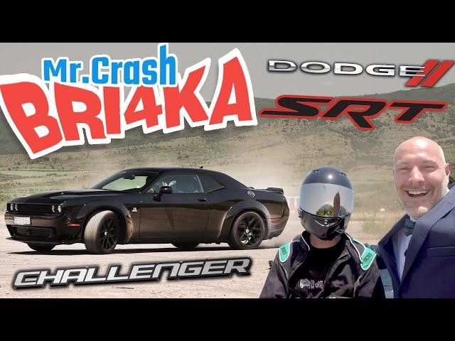 Mr.Crash Burnout & DRIFT Challenge Ep. 2 | Dodge Challenger Scat Pack Widebody | Bri4ka