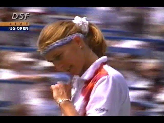 Steffi Graf vs. Amanda Coetzer US Open 1995 R1 (extended)