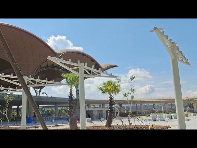 The General progress view activities at TIA Cambodia New International Airport, let's look