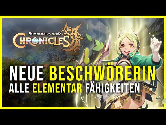 Neue Beschwörerin Soleta! Alle Elementar Fähigkeiten im Fokus - Summoners War: Chronicles