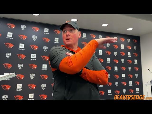 Oregon State Football Head Coach Trent Bray Talks Spring Progress, Transition To DC, Goals, & MORE
