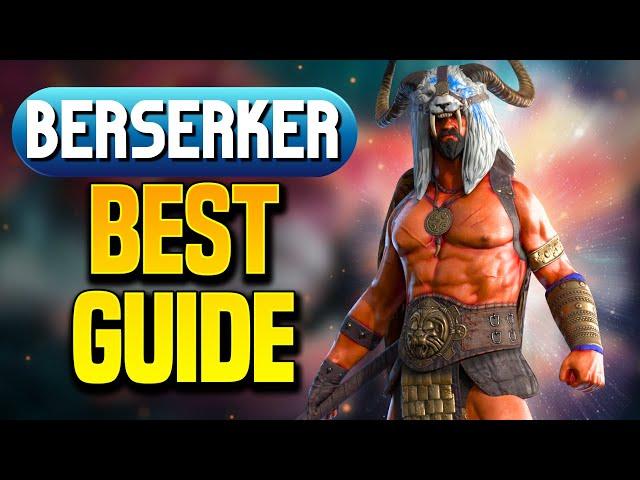 BERSERKER | BEST BUILD for this RARE DPS (Control & Damage)