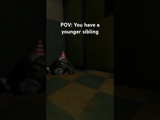 POV: You have a younger sibling. #gorillatag #gtag #vr #funny #trend
