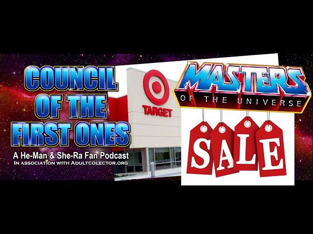 Masters of the Universe Toys at Target | Council of the First Ones Podcast