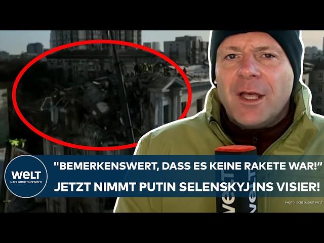 UKRAINE-KRIEG: Attacke "bis ins Regierungsviertel durchgedrungen!" Putin nimmt Selenskyj ins Visier!