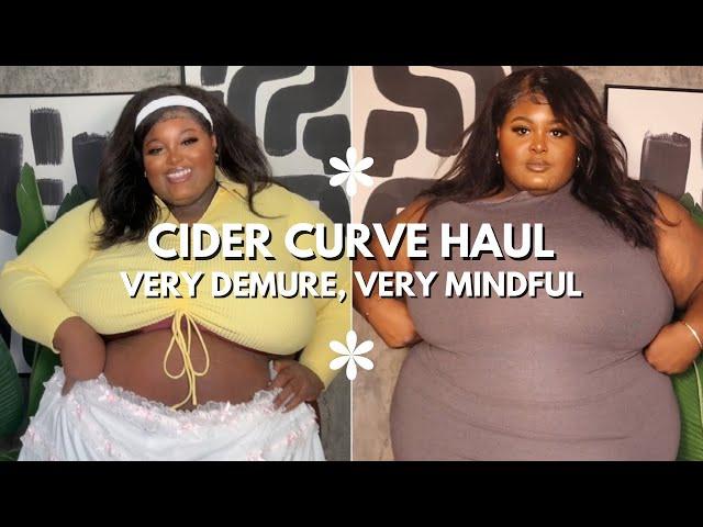 Apple Shaped Cider Curve Haul || Very Mindful, Very Demure