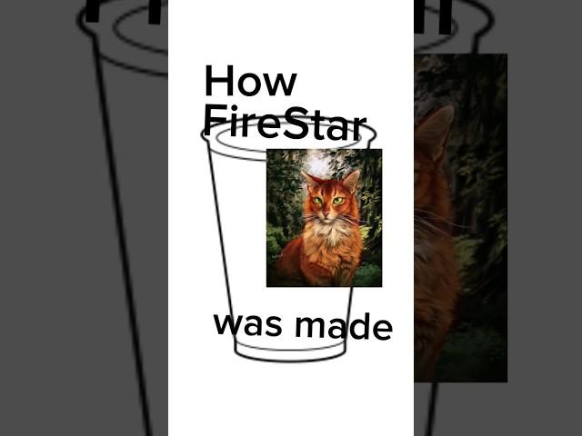 How FireStar was made #warriors #edit #firestar #shorts