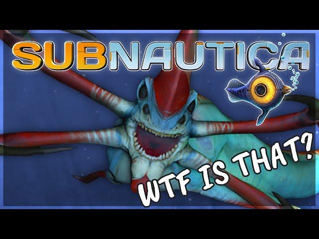 First Time meeting a Reaper Leviathan in Subnautica