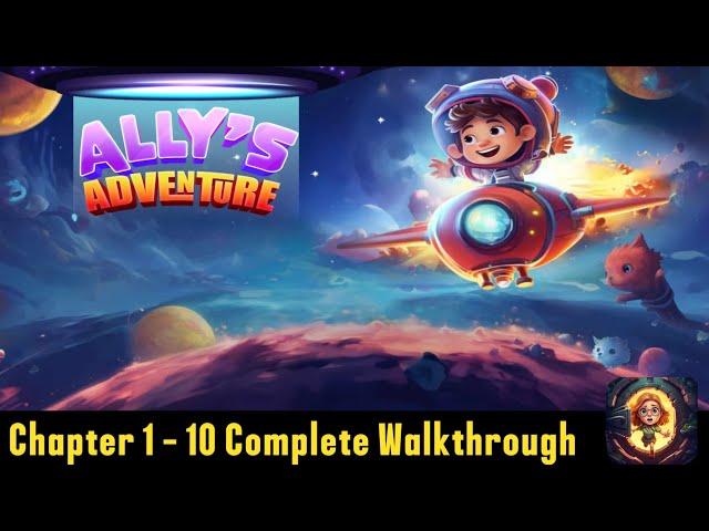 Escape Room: ALLY’S ADVENTURE Chapter 1 to Chapter 10 Complete Walkthrough. #puzzazzle