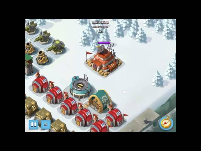 Как быстро развиваться в игре Boom Beach