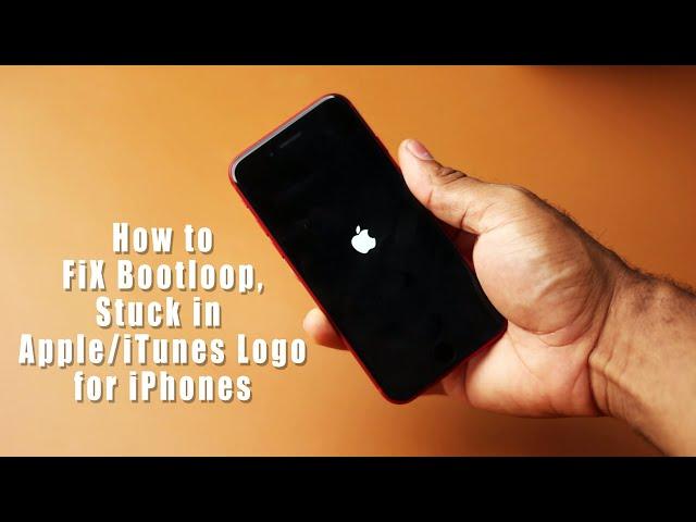 How to Fix iPhone Stuck Issues Without Losing Data -  Boot Loop/iTunes/Apple Logo