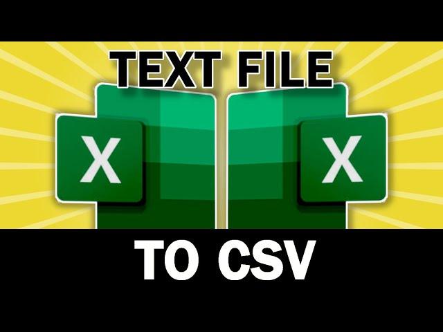 Convert Text File To CSV Using This Tip