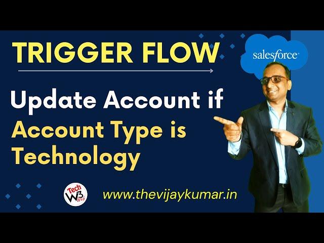 03 Record Trigger Flow - Update Account if Account Type is Technology Partner then set Rating as Hot