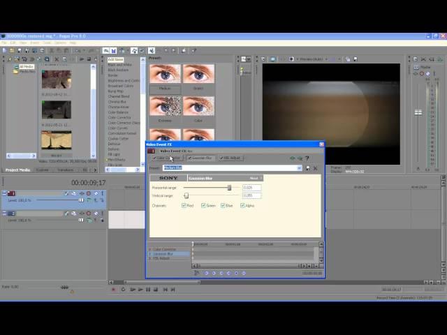 как сделать мувик в sony vegas pro