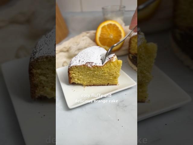Orange Cake in a Blender #easyrecipes