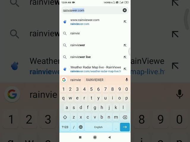 How Check accurate Rainfall condition on globe online