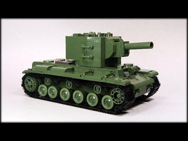 Конструктор КВ-2 / COBI танк / обзор