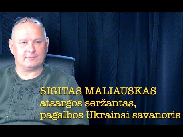 Ramanauskas 20240731 SIGITAS MALIAUSKAS, instruktorių misijos Ukrainoje 'Gyvačių Sala' vadovas