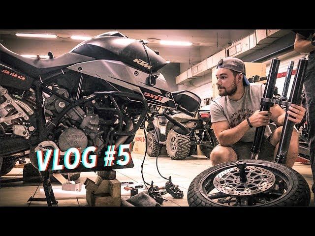 Реанимация KTM. Понедельник, утро, ДИКИЙ OFFROAD. Vlog #5