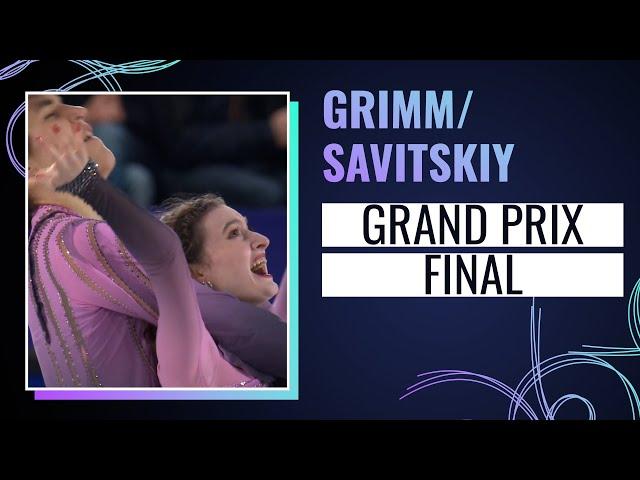 GRIMM / SAVITSKIY (GER) | Junior Ice Dance Free Dance | Grand Prix Final 2024 | #GPFigure