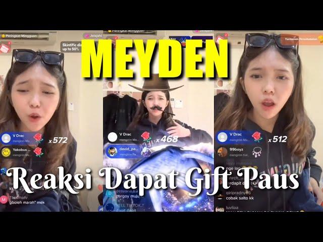 LIVE TIK TOK MEYDEN DAPAT GIFT PAUS AUTO PUTUSIN PACAR