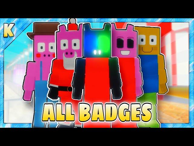 HOW TO GET ALL 12 BADGES + “DIGITAL GLITCH” BADGE + SKIN/MORPH in PIGGY RP [W.I.P] | Roblox