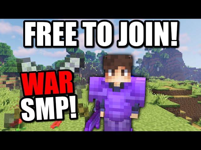 Join Minecraft's Public War SMP (bedrock + java)