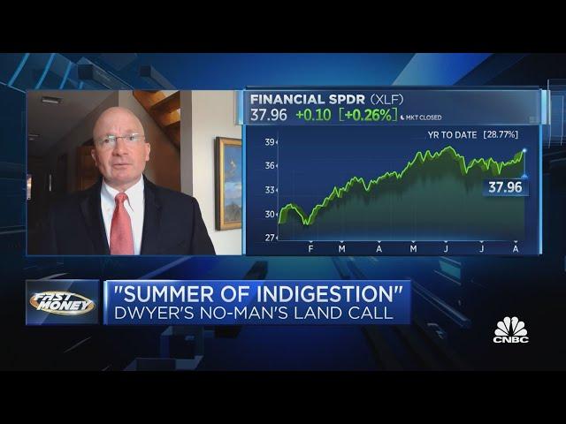 Rising rate backdrop could push market out of 'summer of indigestion,' says Tony Dwyer