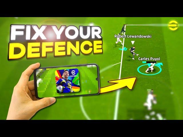 These Tips Will Fix Your Defence in eFootball 2025 Mobile!!! | New Defence Guide