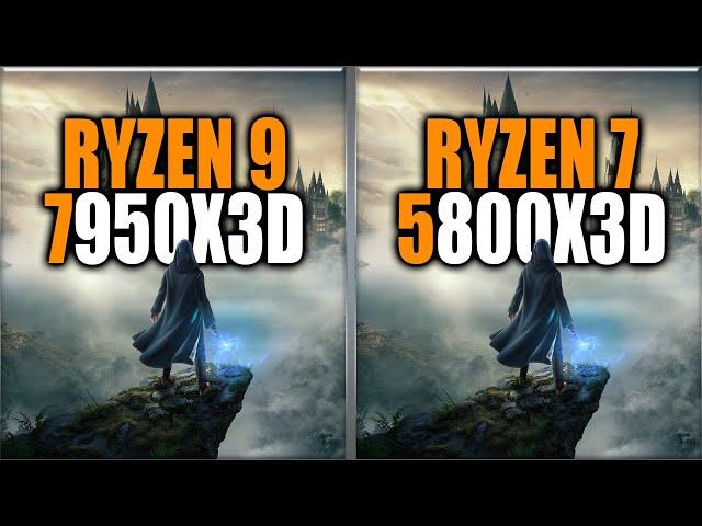 Ryzen 9 7950X3D vs 5800X3D Benchmarks - Tested 15 Games and Applications