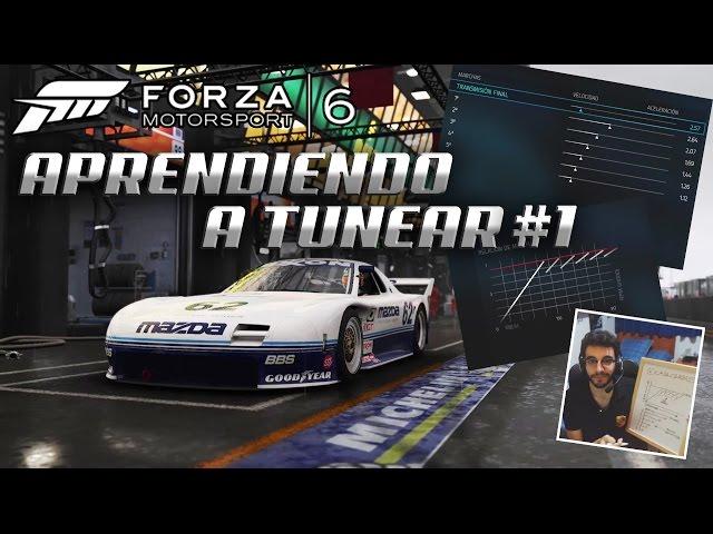 APRENDIENDO A TUNEAR CON FORZA #1 | NEUMÁTICOS, CAJA DE CAMBIOS, ALINEACIÓN