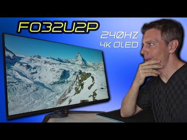 I Spent 100 Hours on the Aorus FO32U2P 240Hz 4K OLED Monitor - I am now conflicted. (review)