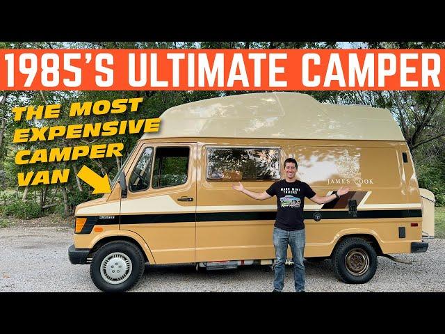 The Most EXPENSIVE VINTAGE Camper Van You Could Buy In 1985... Is Better Than NEW BUILDS