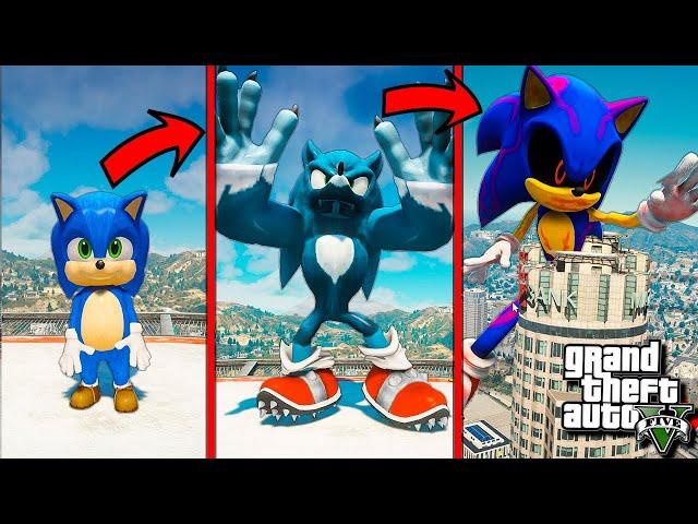 ПРОКАЧАЛ СОНИКА ДО БОГА В ГТА 5 МОДЫ! SONIC.EXE ПОЛУЧИЛ СИЛУ БОГА ОБЗОР МОДА GTA 5! ГТА MODS ИГРЫ