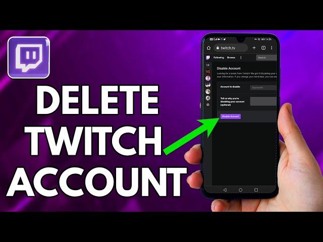 How To Delete Twitch Account On Phone
