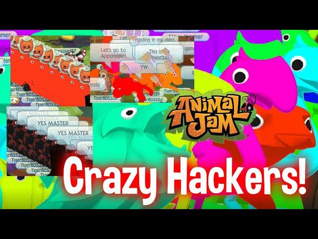 COLOR CHANGING HACKERS ATTACK ANIMAL JAM  *ABSOLUTELY CRAZY*