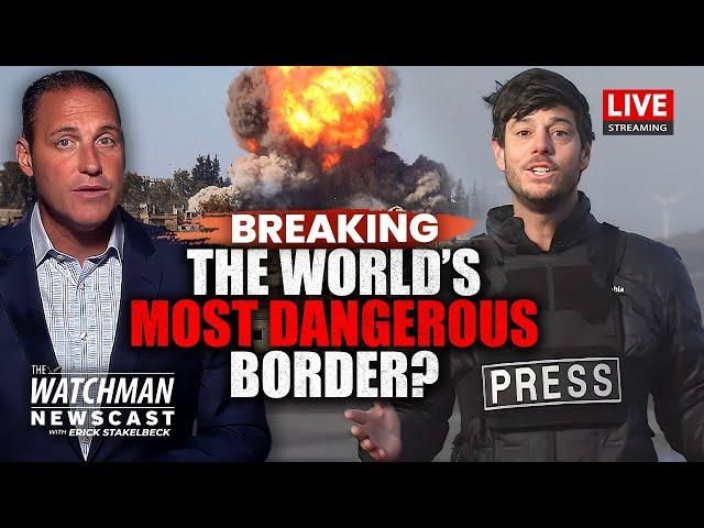 EXCLUSIVE: Yair Pinto From Israel/Syria Border on IDF & CONFLICT w/ Turkey | Watchman Newscast LIVE