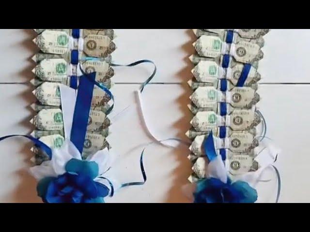 PART 2 Ribbon & Bow Tie Money Lei