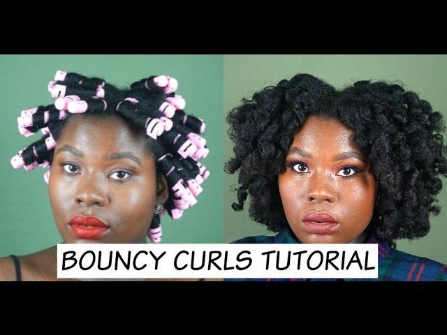 Bouncy Curls Rollers Tutorial | Bubs Bee