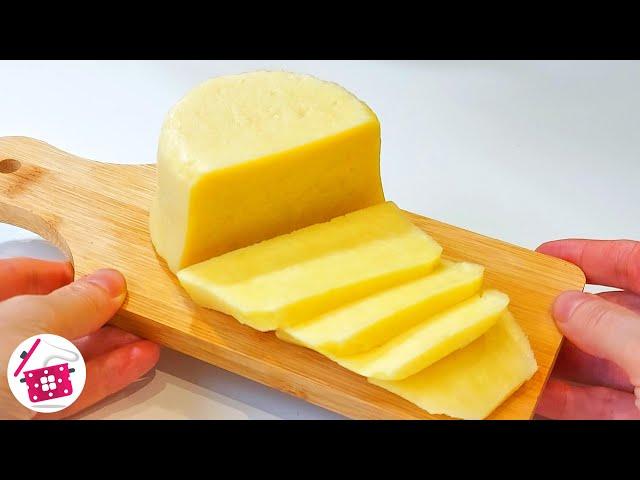 HOW TO MAKE CHEESE At Home With ONLY 2 Ingredients in 5 Minutes! Cooking home