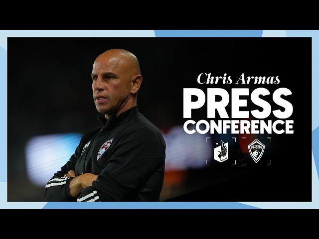 Press Conference | Chris Armas on loss to Minnesota, preparing for big week ahead at home
