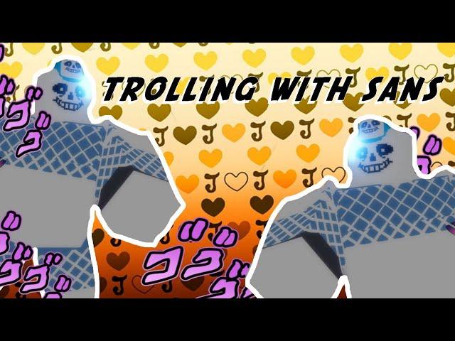 Trolling with Sans Crimson! | A Bizarre Day Roblox