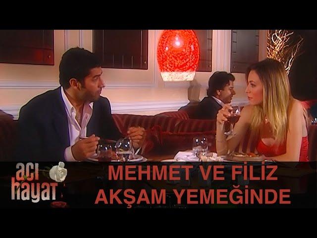 Mehmet ve Filiz Akşam Yemeğinde - Acı Hayat 22.Bölüm