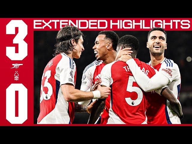 BACK TO WINNING WAYS!  | EXTENDED HIGHLIGHTS | Arsenal v Nottingham Forest (3-0) | Premier League