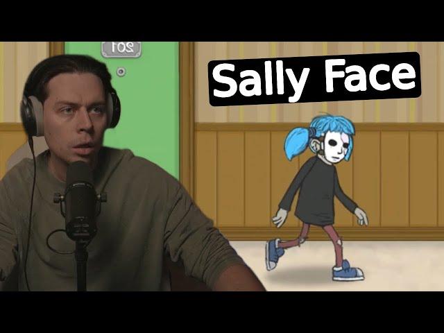 Фраме Тамер играет в Sally Face | нарезка со стрима