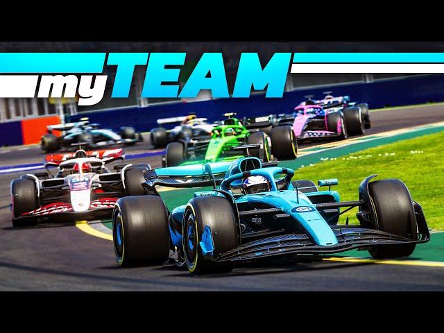 F1 25 MY TEAM CAREER MODE Part 1! MY FIRST RACE ON F1 25!